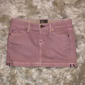 Rich & Skinny pink denim skirt